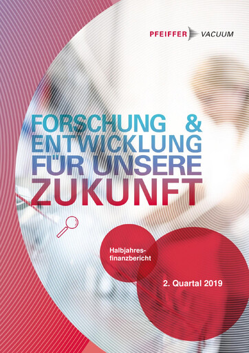 Thumbnail Pfeiffer Vacuum Half-year Report 2019-h1