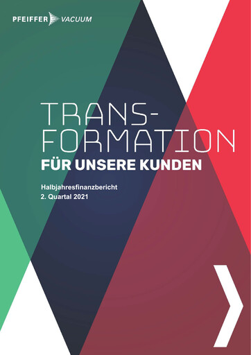 Thumbnail Pfeiffer Vacuum Half-year Report 2021-h1
