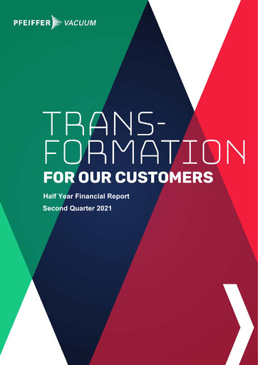 Thumbnail Pfeiffer Vacuum Half-year Report 2021-h1