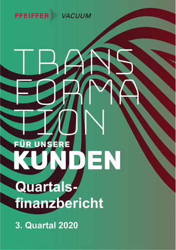 Thumbnail Pfeiffer Vacuum Quarterly Report 2020-q3