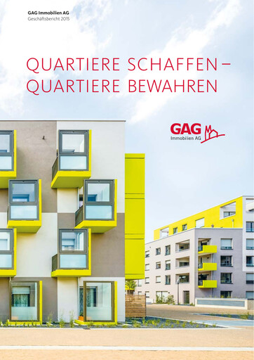 Miniature GAG Immobilien Rapport annuel 2015