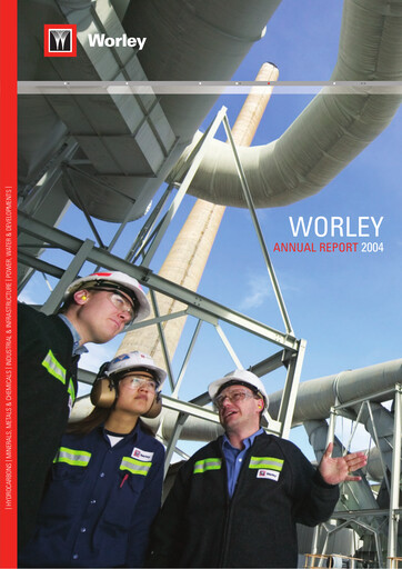 Thumbnail Worley Annual Report 2004