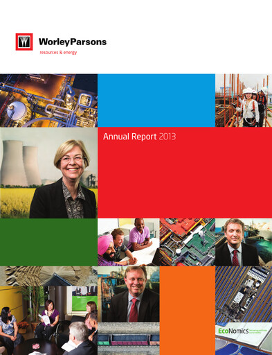 Thumbnail Worley Annual Report 2013