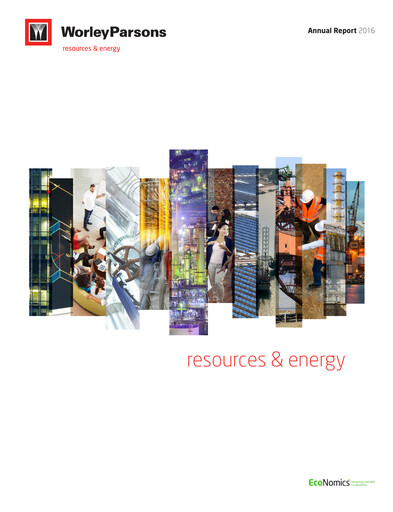 Thumbnail Worley Annual Report 2016