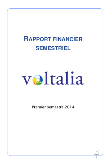 Thumbnail Voltalia Half-year Report 2014-h1