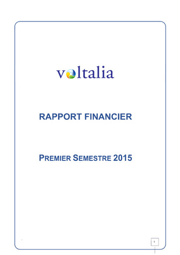 Thumbnail Voltalia Half-year Report 2015-h1