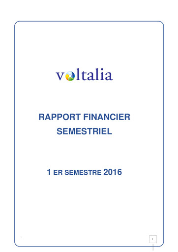 Thumbnail Voltalia Half-year Report 2016-h1