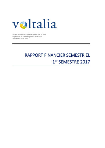 Thumbnail Voltalia Half-year Report 2017-h1