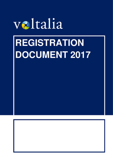 Thumbnail Voltalia Universal Registration Document 2017