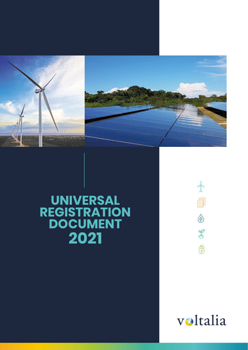 Thumbnail Voltalia Universal Registration Document 2021