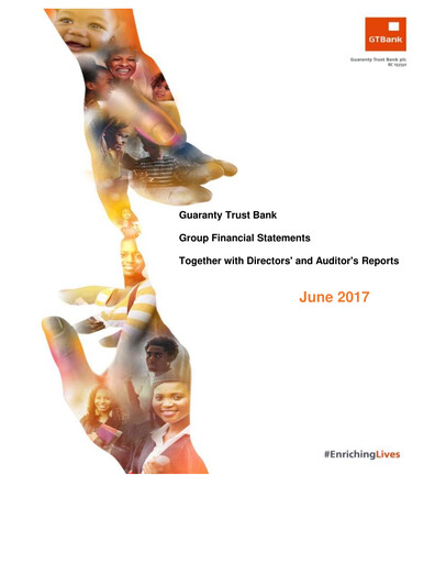 Thumbnail Guaranty Trust Bank
 Financial Statement 2017-h1
