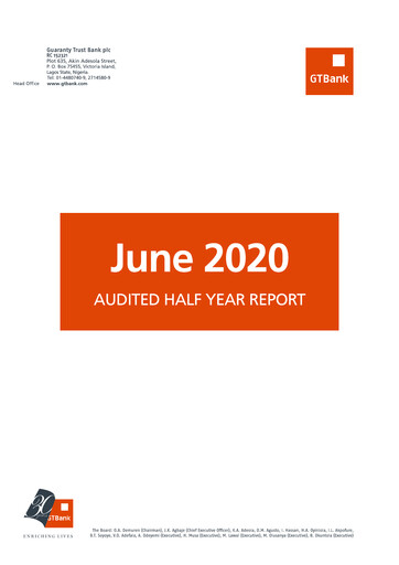 Thumbnail Guaranty Trust Bank
 Financial Statement 2020-h1