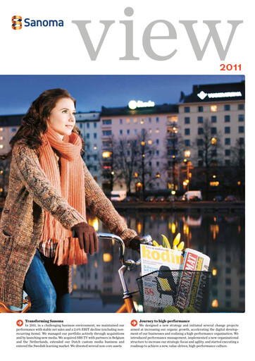 Vorschaubild Sanoma
 Jahresbericht 2011