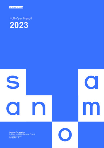 Thumbnail Sanoma
 Financial Report 2023