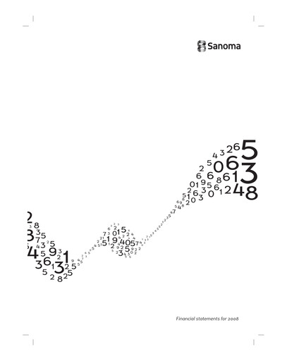 Thumbnail Sanoma
 Financial Statement 2008