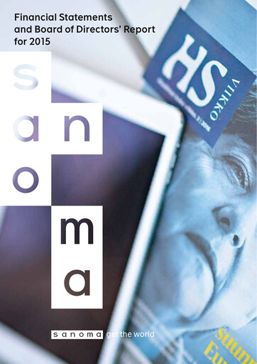 Thumbnail Sanoma
 Financial Statement 2015