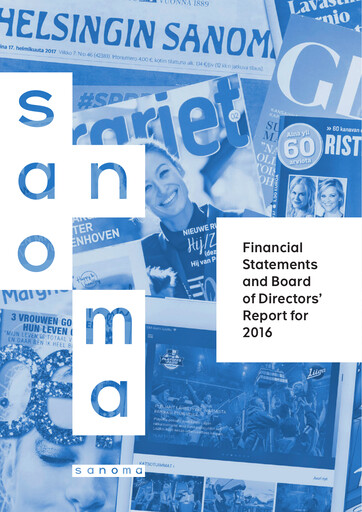 Thumbnail Sanoma
 Financial Statement 2016