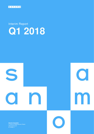 Thumbnail Sanoma
 Quarterly Report 2018-q1