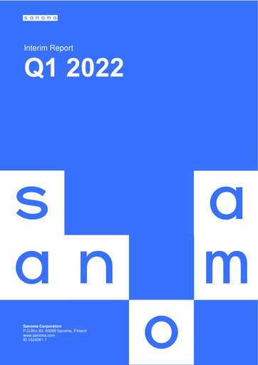 Thumbnail Sanoma
 Quarterly Report 2022-q1