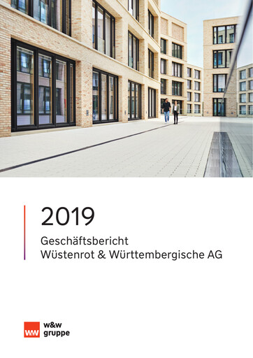 Miniature Wüstenrot & Württembergische Rapport annuel 2019
