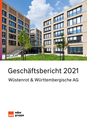 Miniature Wüstenrot & Württembergische Rapport annuel 2021