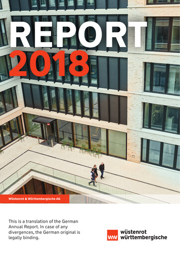 Miniature Wüstenrot & Württembergische Rapport annuel 2018