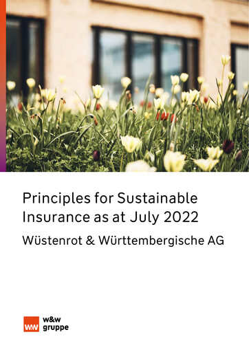 Thumbnail Wüstenrot & Württembergische ESG Report 2022
