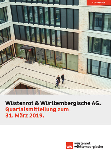 Miniature Wüstenrot & Württembergische Rapport trimestriel 2019-q1