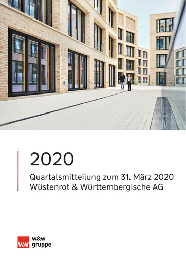 Miniature Wüstenrot & Württembergische Rapport trimestriel 2020-q1
