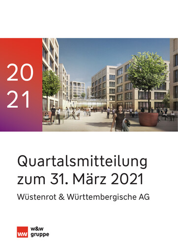 Miniature Wüstenrot & Württembergische Rapport trimestriel 2021-q1