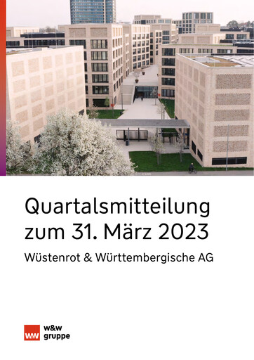 Miniature Wüstenrot & Württembergische Rapport trimestriel 2023-q1