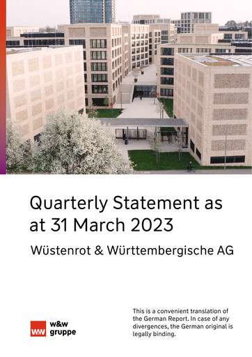 Miniature Wüstenrot & Württembergische Rapport trimestriel 2023-q1