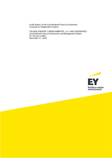 Thumbnail Solaria Energía Financial Statement 2020