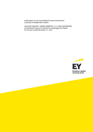Thumbnail Solaria Energía Financial Statement 2021