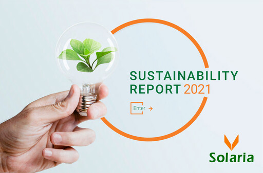 Thumbnail Solaria Energía Sustainability Report 2021