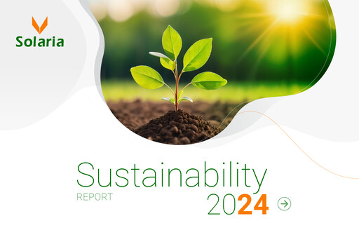 Thumbnail Solaria Energía Sustainability Report 2024