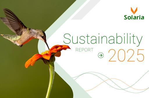 Thumbnail Solaria Energía Sustainability Report 2025