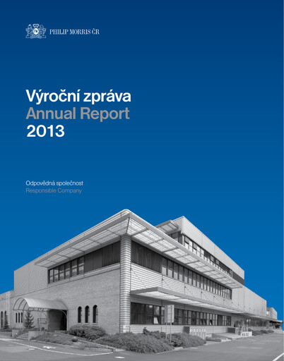 Thumbnail Philip Morris ČR Annual Report 2013