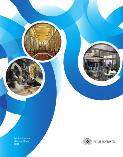 Miniature Philip Morris ČR Rapport semestriel 2015