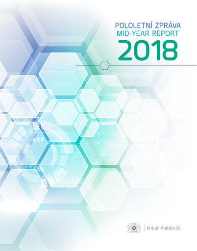 Miniature Philip Morris ČR Rapport semestriel 2018