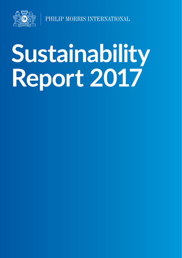 Thumbnail Philip Morris ČR Sustainability Report 2017