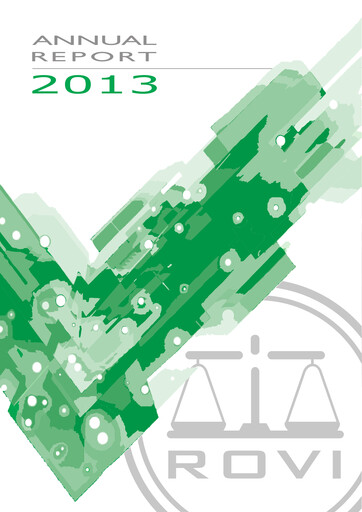 Thumbnail Laboratorios Farmaceuticos Rovi Annual Report 2013