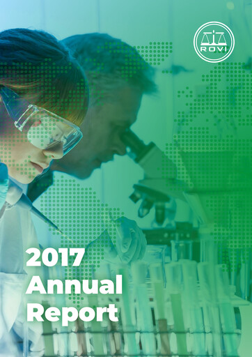 Thumbnail Laboratorios Farmaceuticos Rovi Annual Report 2017