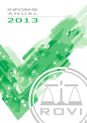 Thumbnail Laboratorios Farmaceuticos Rovi Annual Report 2013