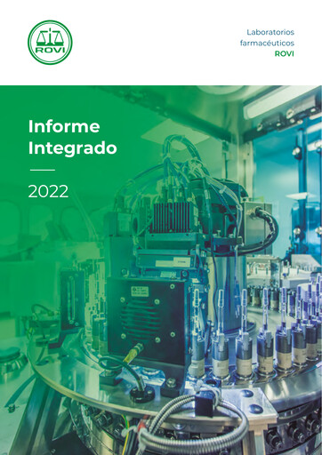Thumbnail Laboratorios Farmaceuticos Rovi Annual Report 2022