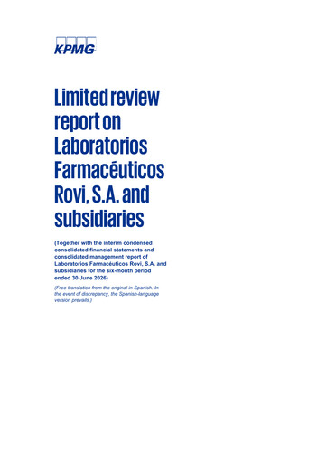 Thumbnail Laboratorios Farmaceuticos Rovi Half-year Report 2026-h1