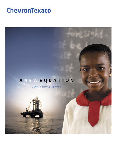 Vorschaubild Chevron Jahresbericht 2004