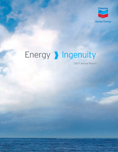 Vorschaubild Chevron Jahresbericht 2007