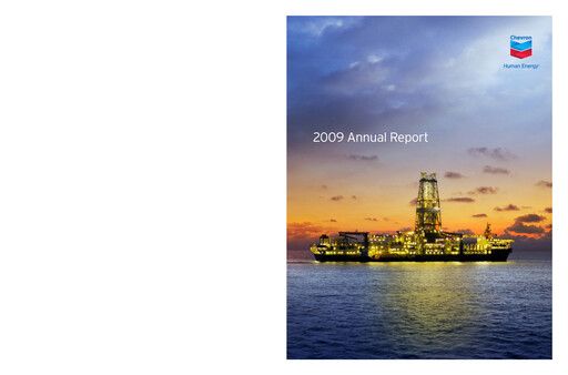 Vorschaubild Chevron Jahresbericht 2009