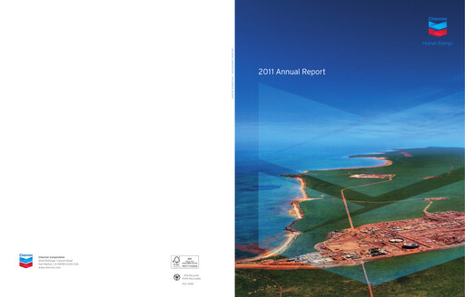 Vorschaubild Chevron Jahresbericht 2011